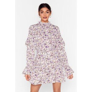 Nasty Gal | Plant One on Me Floral Mini Dress